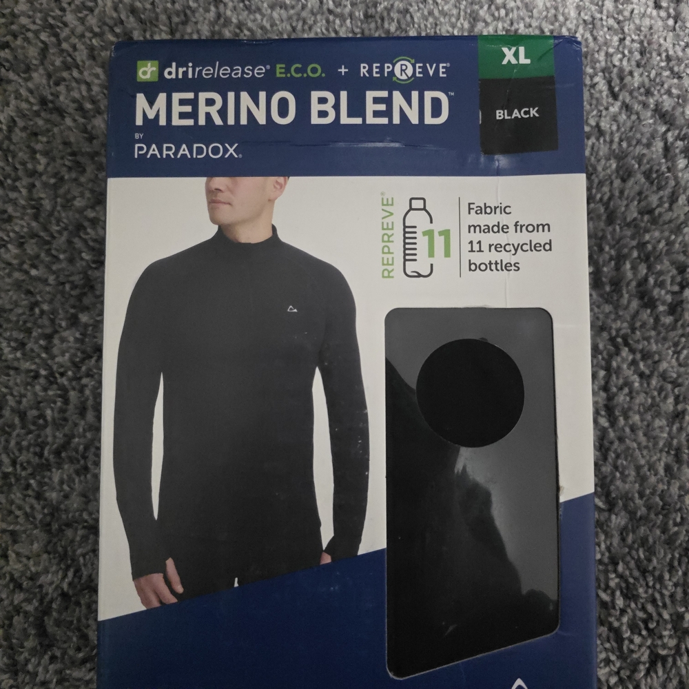 Paradox Blue Merino Blend Fabric